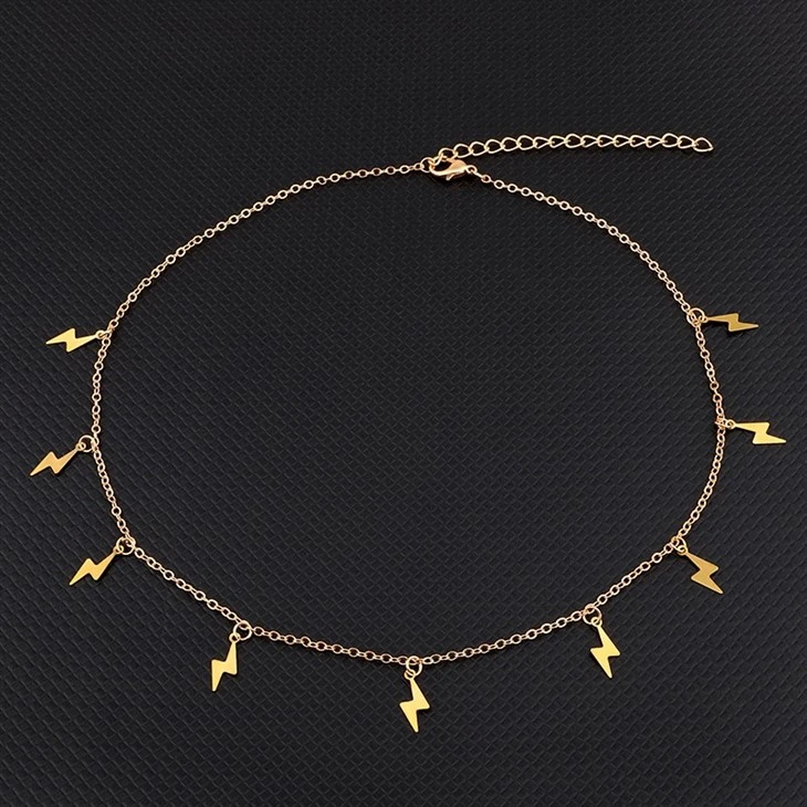 Lightning Charm Chain Necklace factory Lightning Charm Chain Necklace factory